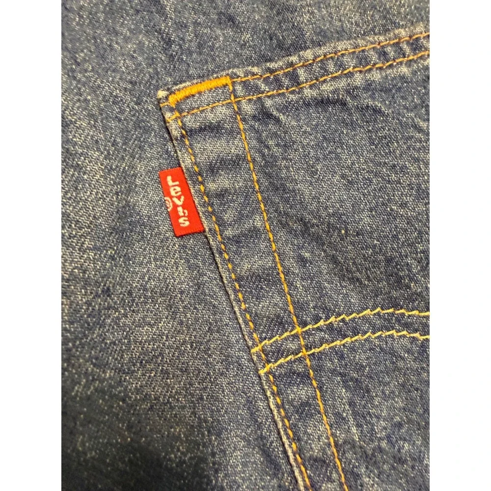 Levis 501 Original Shorts Mens 31 Blue Denim Lightweight Button Fly 365120263